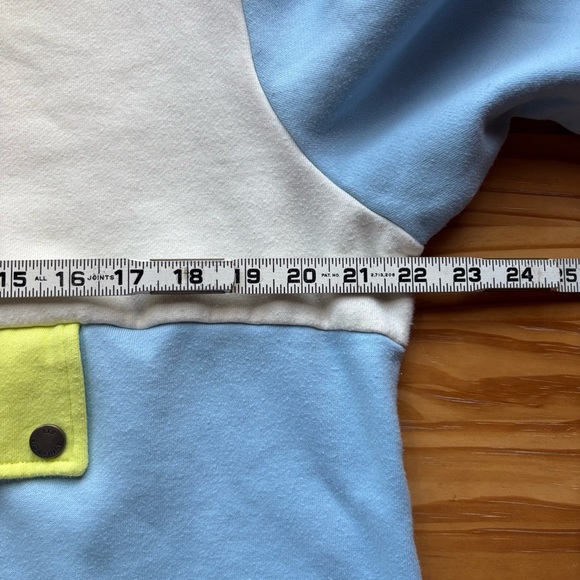 LL Bean Signature Women’s Anorak Colorblock Sweatshirt Large Gorpcore Strewtwear - Picture 13 of 14